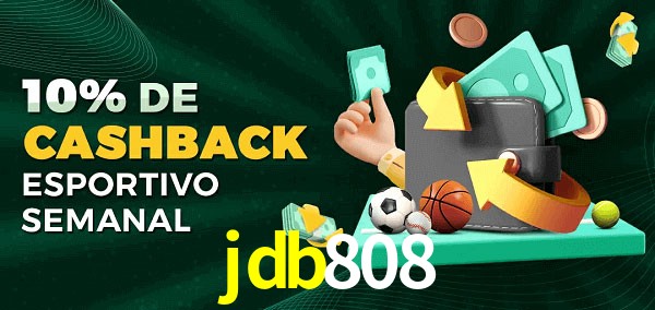 10% de bônus de cashback na jdb808